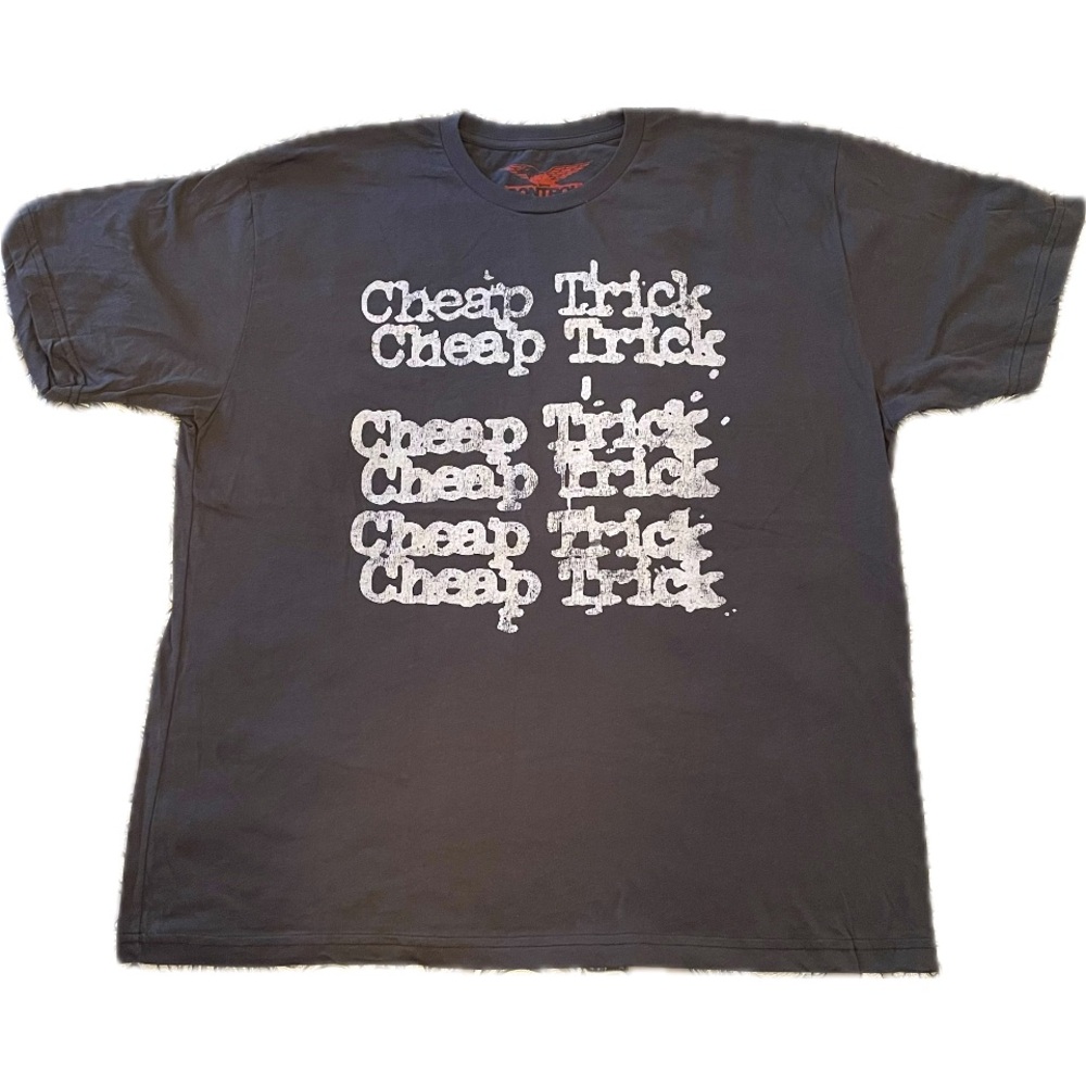 CHEAP TRICK ROCK BAND T-SHIRT “Grey”
